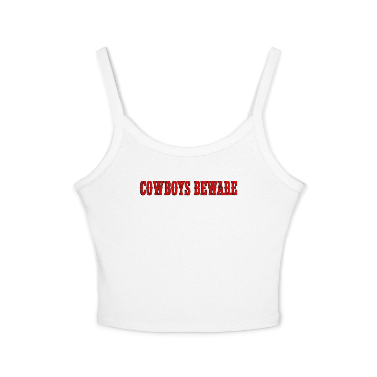 Cowboys Beware Tank.