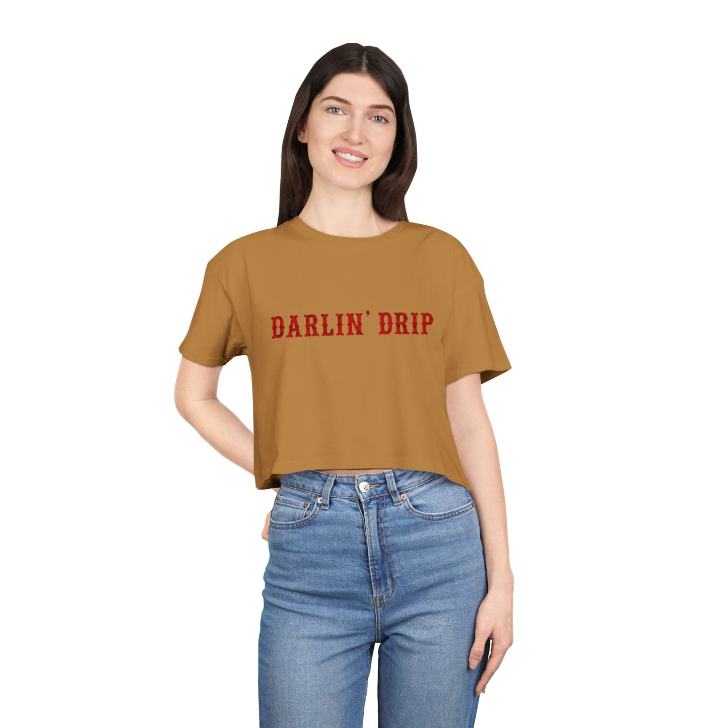 Darlin’ Drip Crop Tee