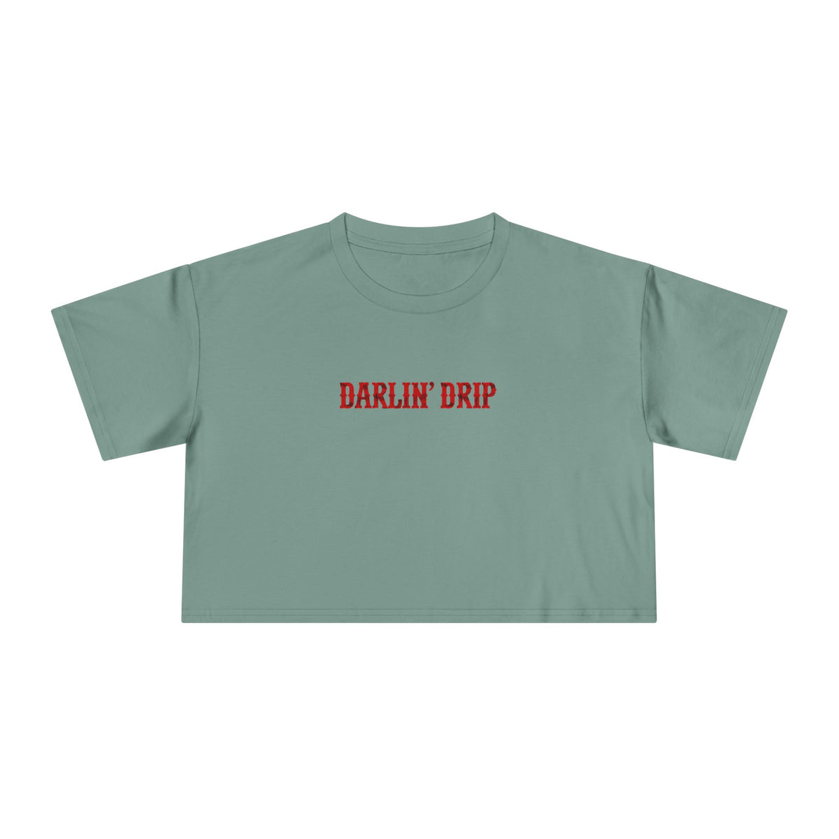 Darlin’ Drip Crop Tee