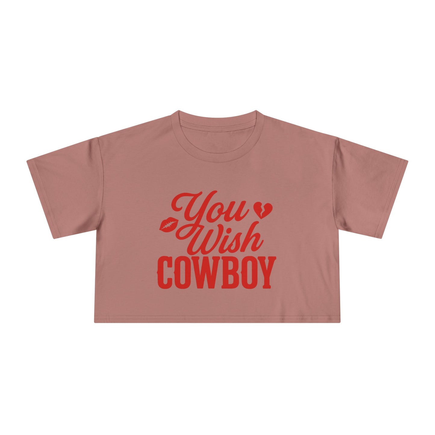 You Wish Cowboy Crop Tee.