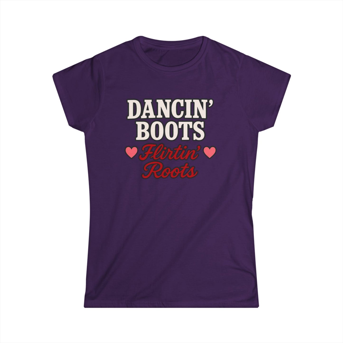 Dancin' Boots Flirtin’ Roots Tee.