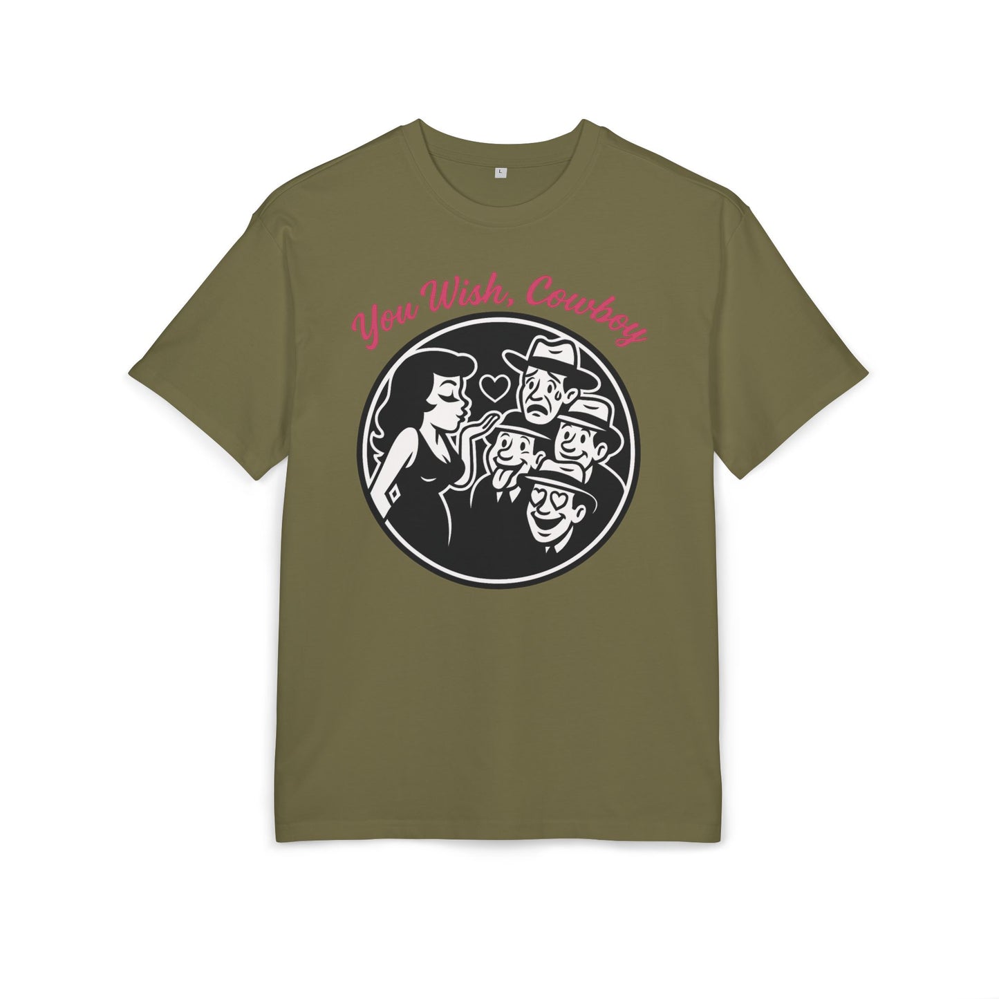 You Wish, Cowboy Unisex Heavy Oversize Tee