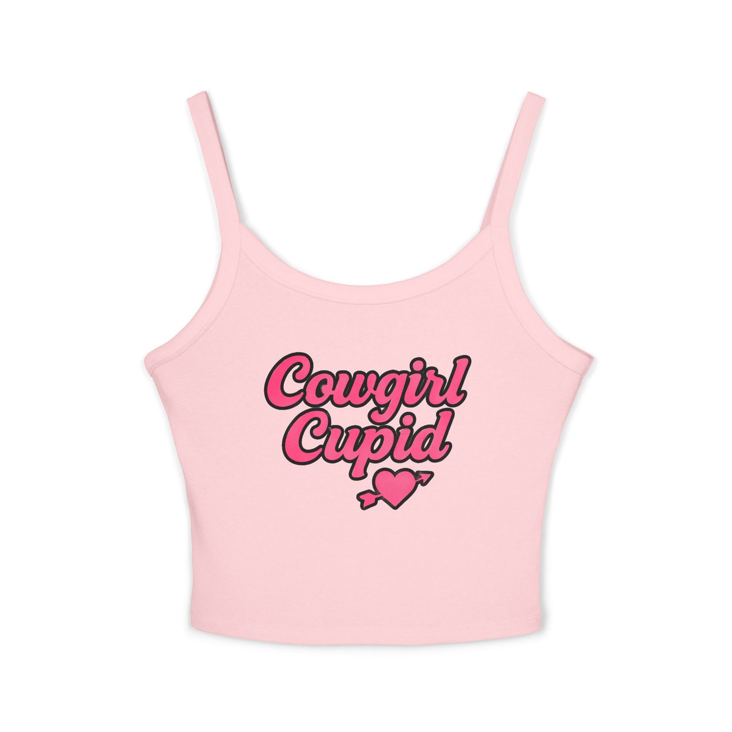 Cowgirl Cupid Spaghetti Strap Tank.