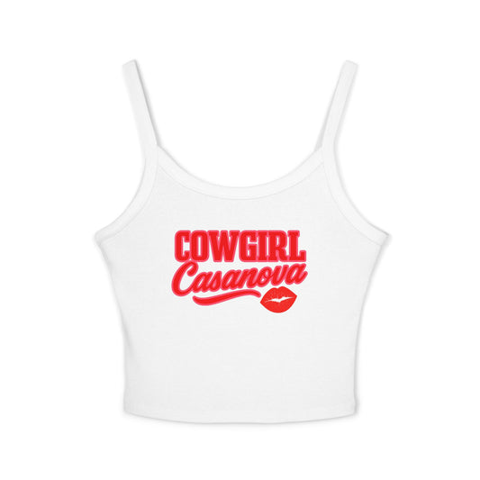 Cowgirl Casanova Spaghetti Strap Tank.
