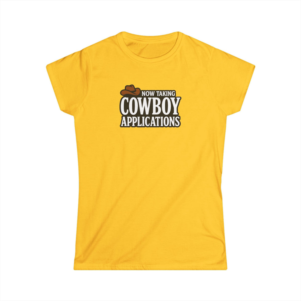 Now Taking Cowboy Applications Tee.