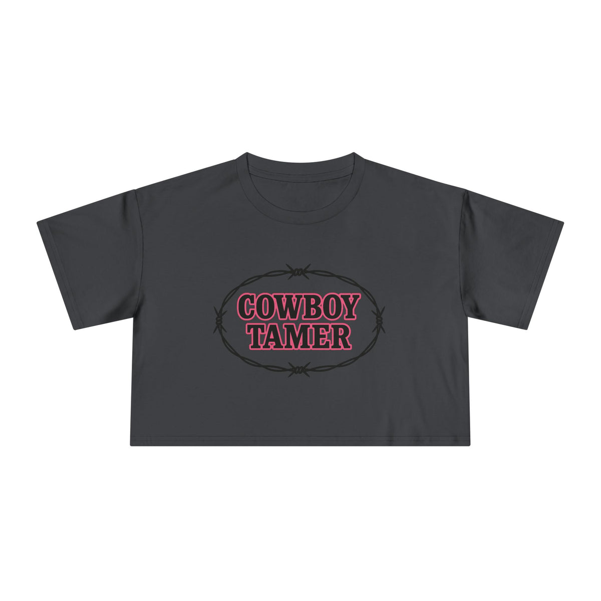 Cowboy Tamer Crop Tee.