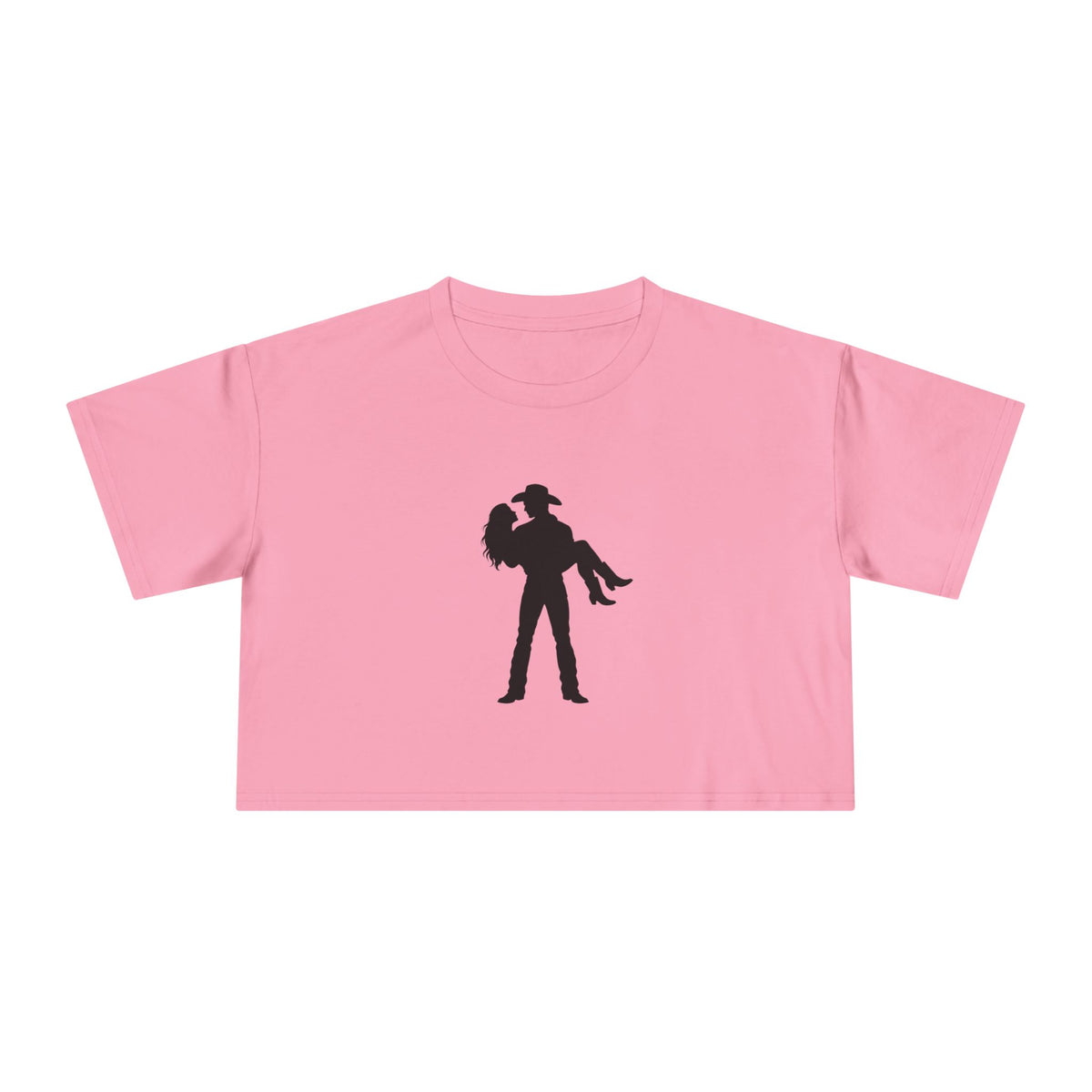 "Sweep Me Off My Boots" Crop Tee.