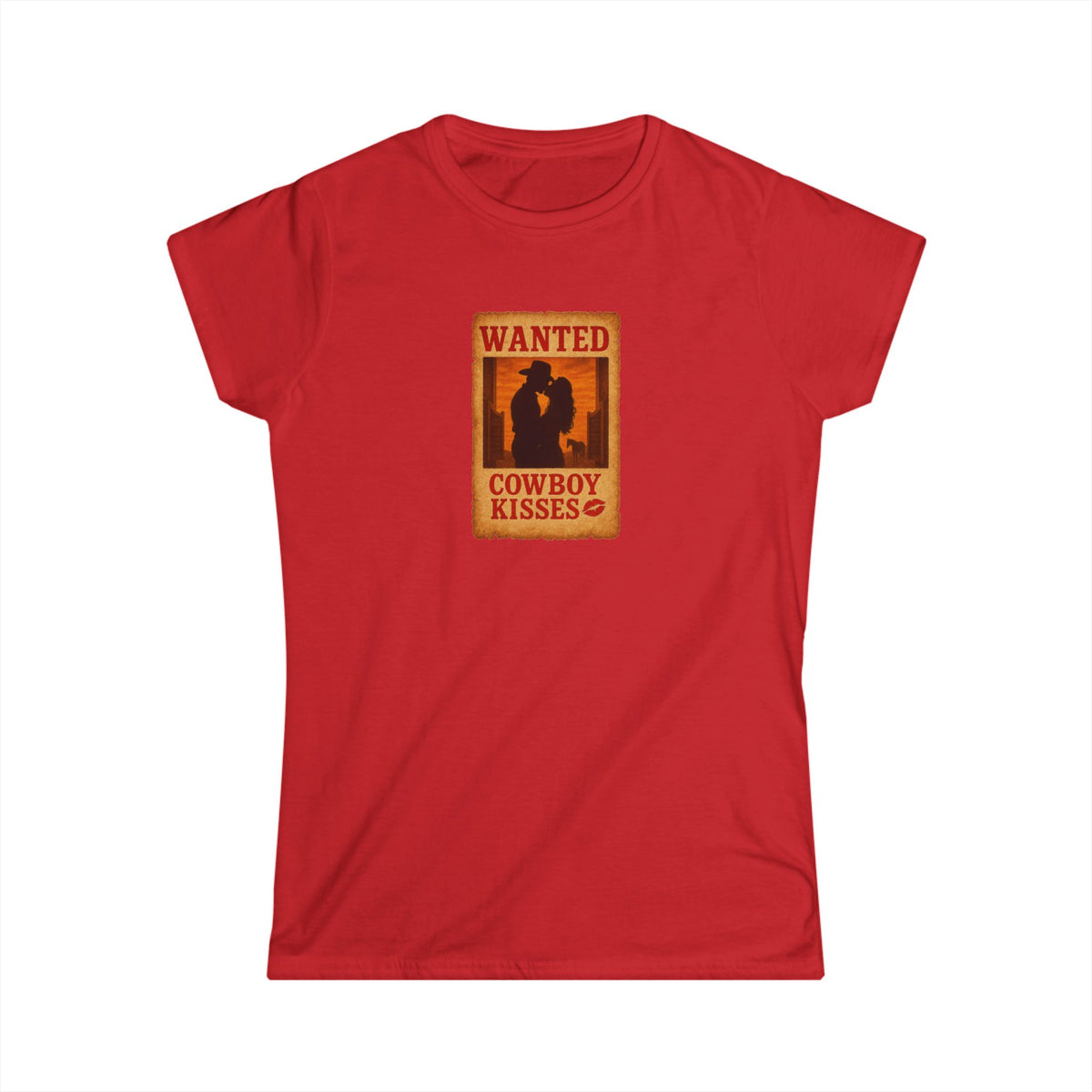 WANTED Cowboy Kisses Tee.