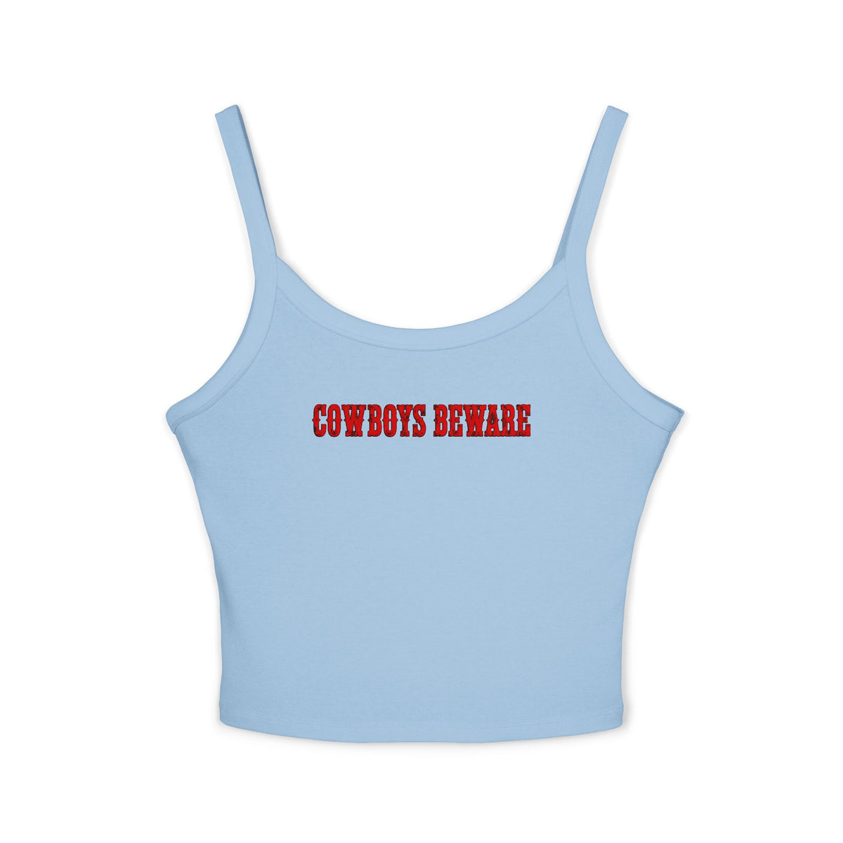 Cowboys Beware Tank.