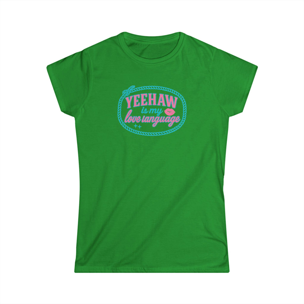 Yeehaw Is My Love Language Tee.