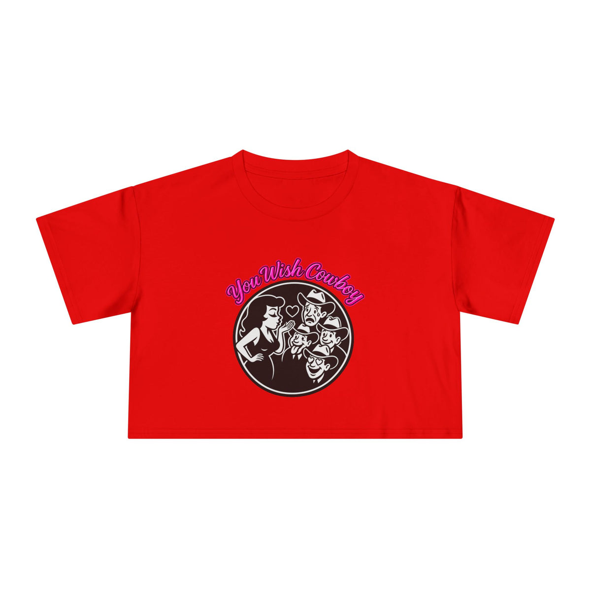 You Wish Cowboy Crop Tee.