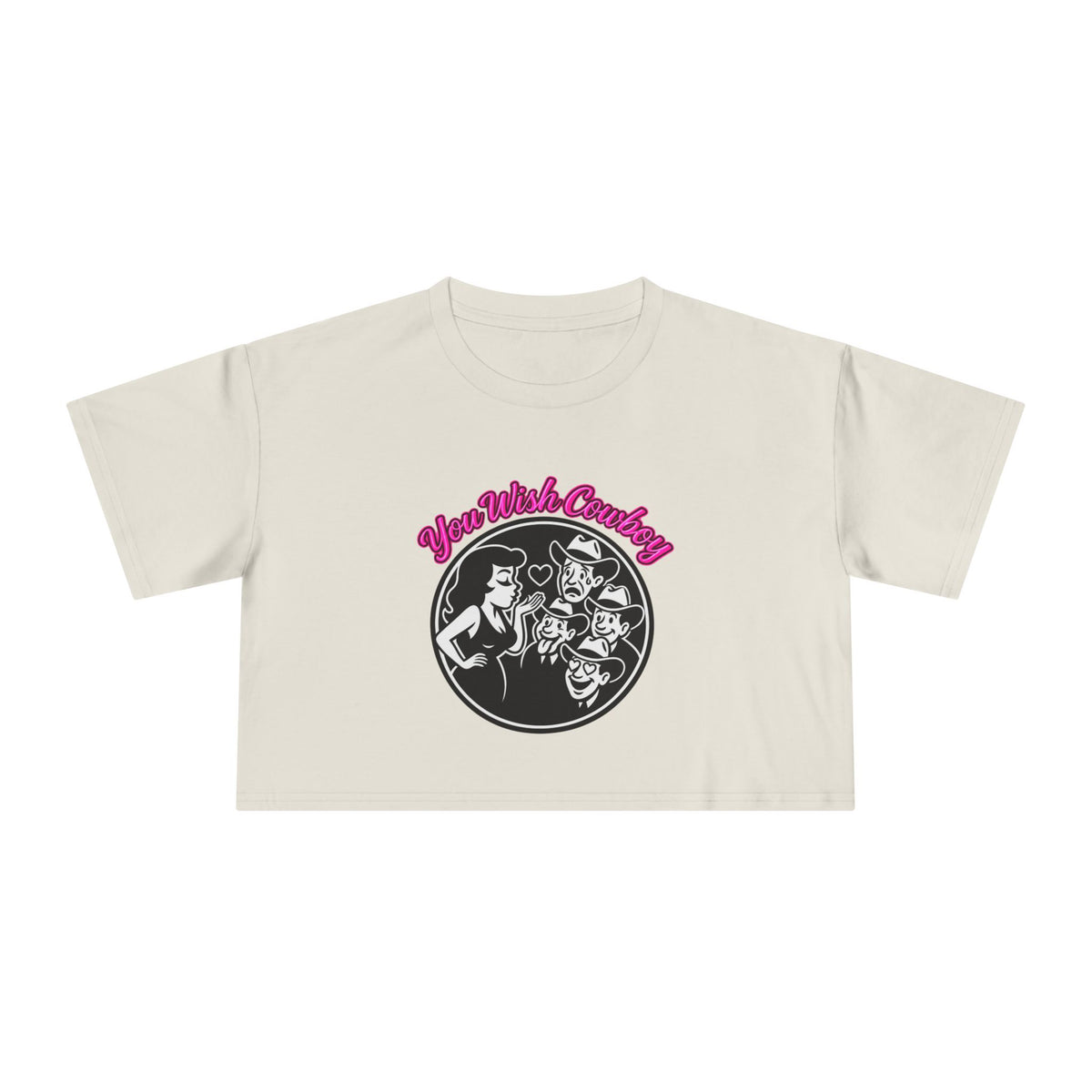 You Wish Cowboy Crop Tee.