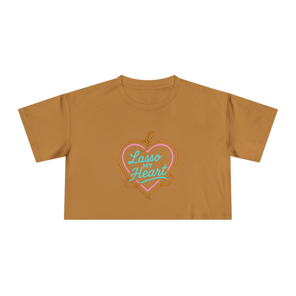 Lasso My Heart Crop Tee.