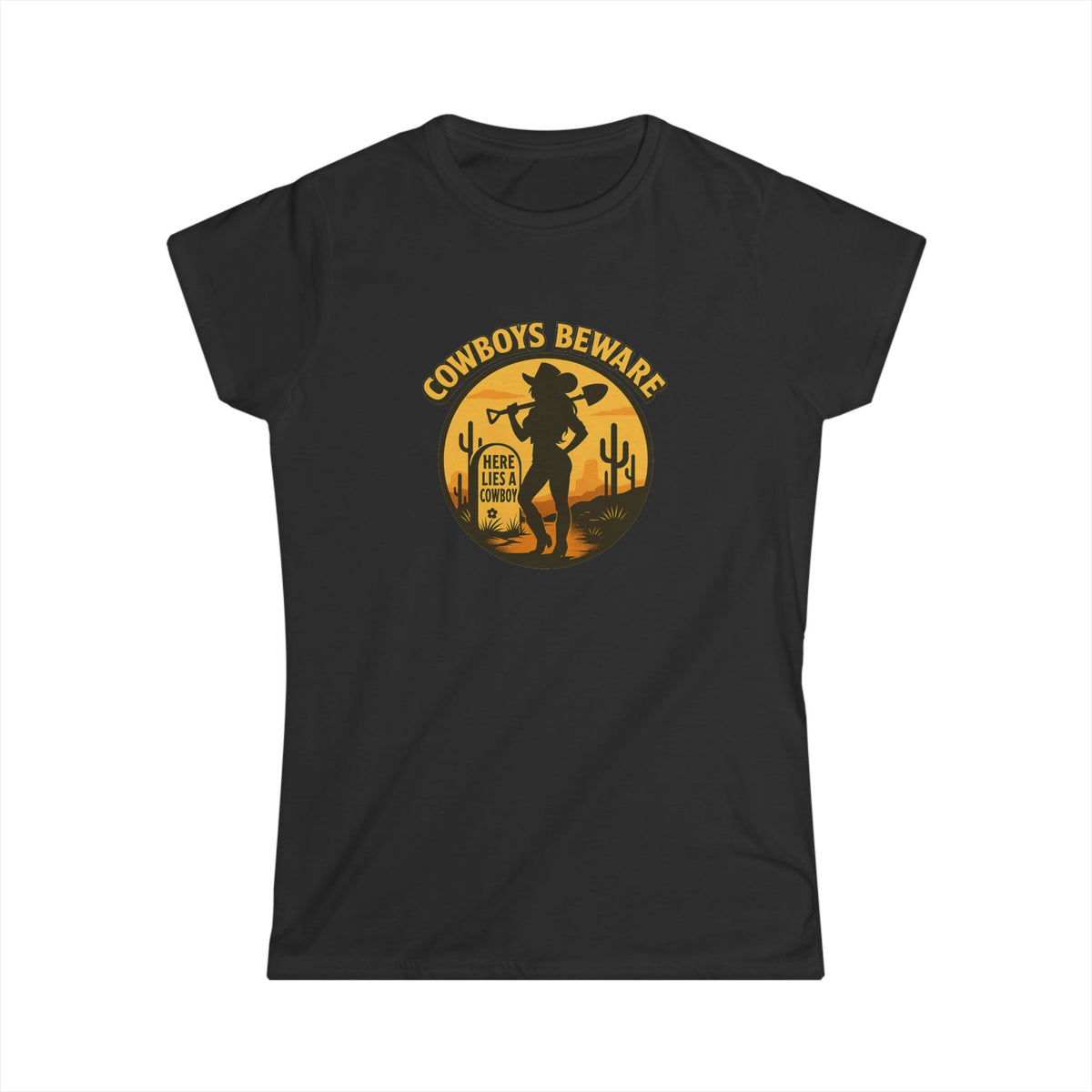 Cowboys Beware Tee.