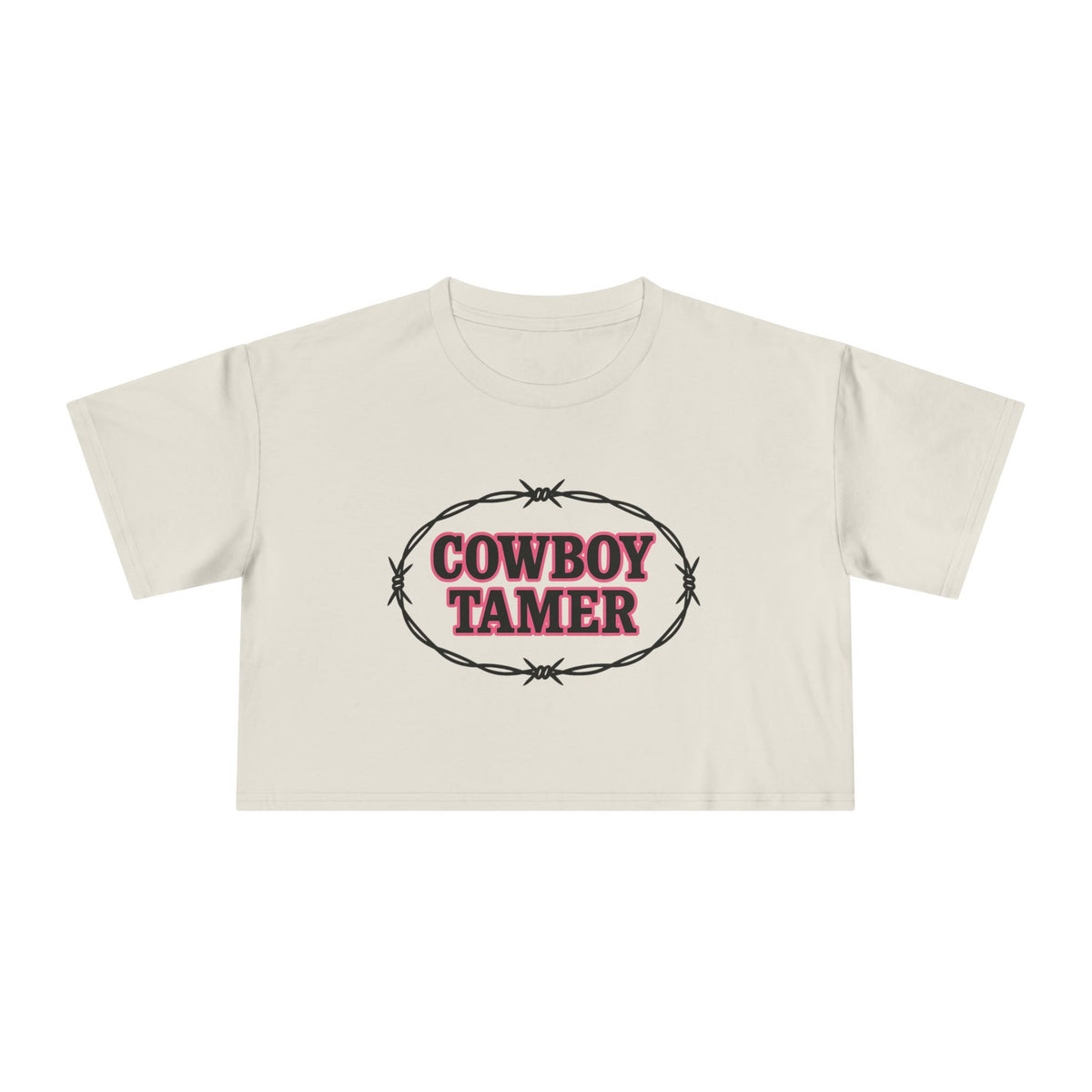Cowboy Tamer Crop Tee.