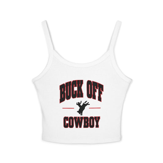 Buck Off Cowboy Spaghetti Strap Tank.