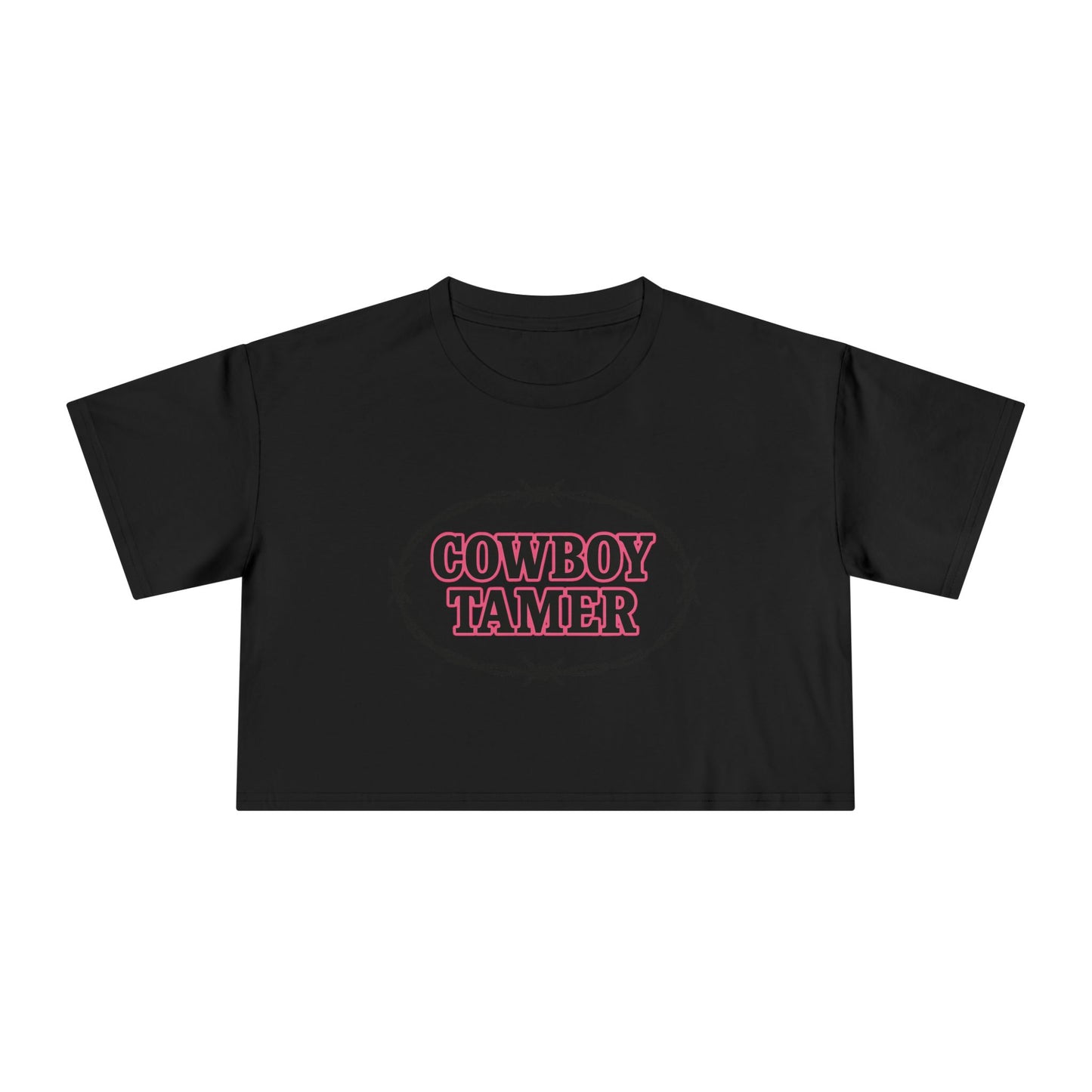 Cowboy Tamer Crop Tee.