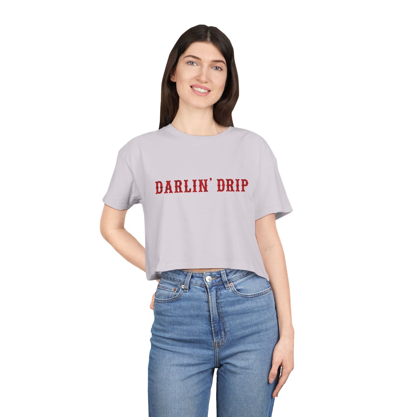 Darlin’ Drip Crop Tee