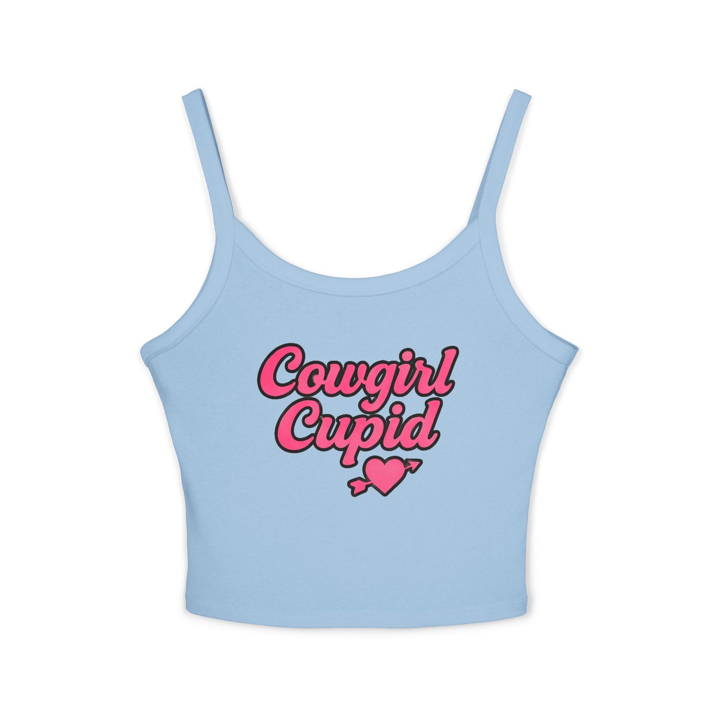 Cowgirl Cupid Spaghetti Strap Tank.