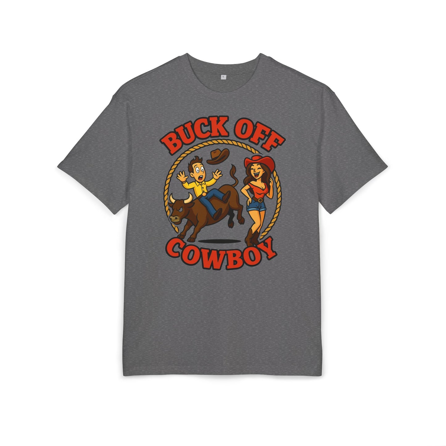 Buck Off Cowboy Oversize Tee.