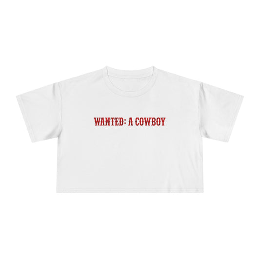 WANTED: A Cowboy Crop Tee.
