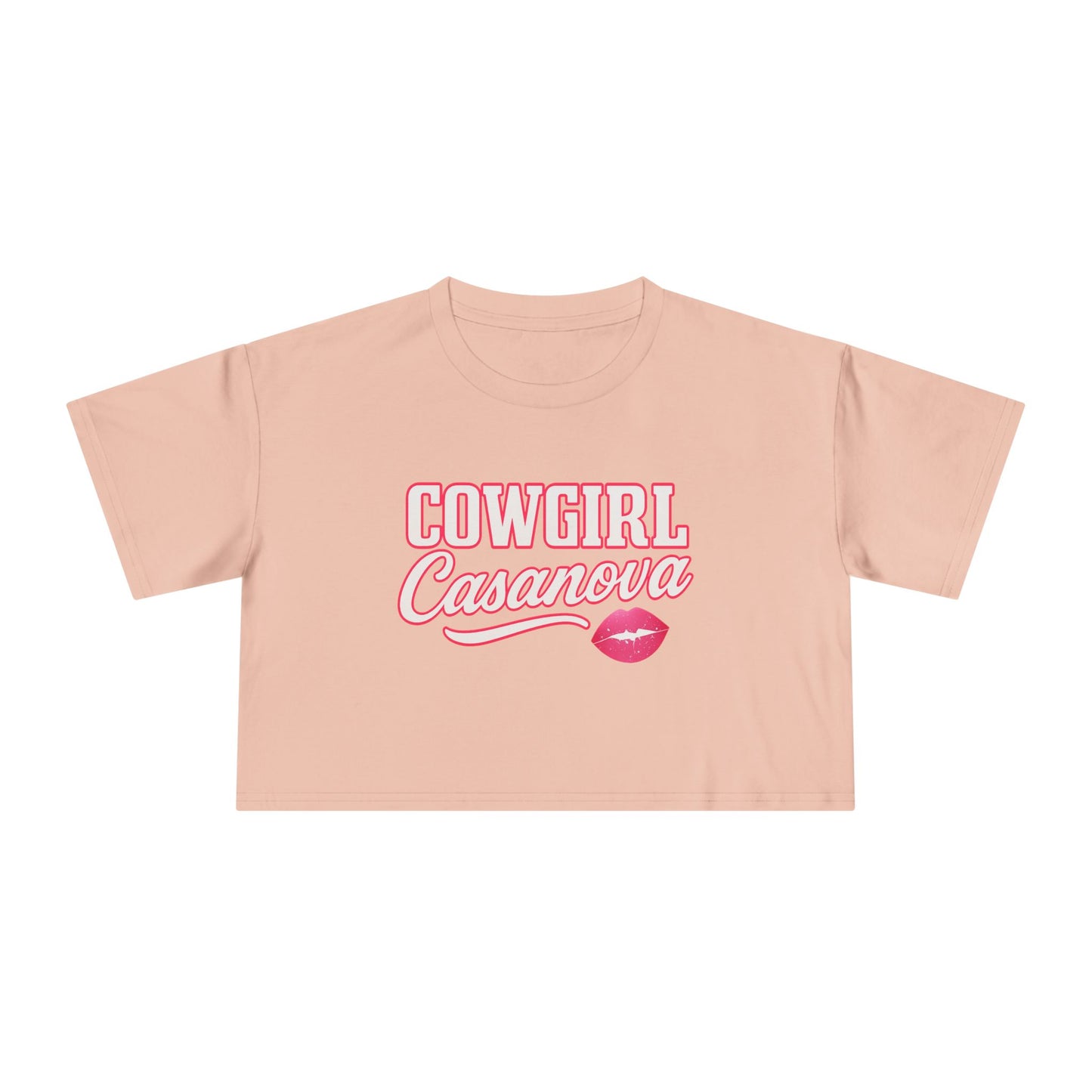 Cowgirl Casanova Crop Tee.