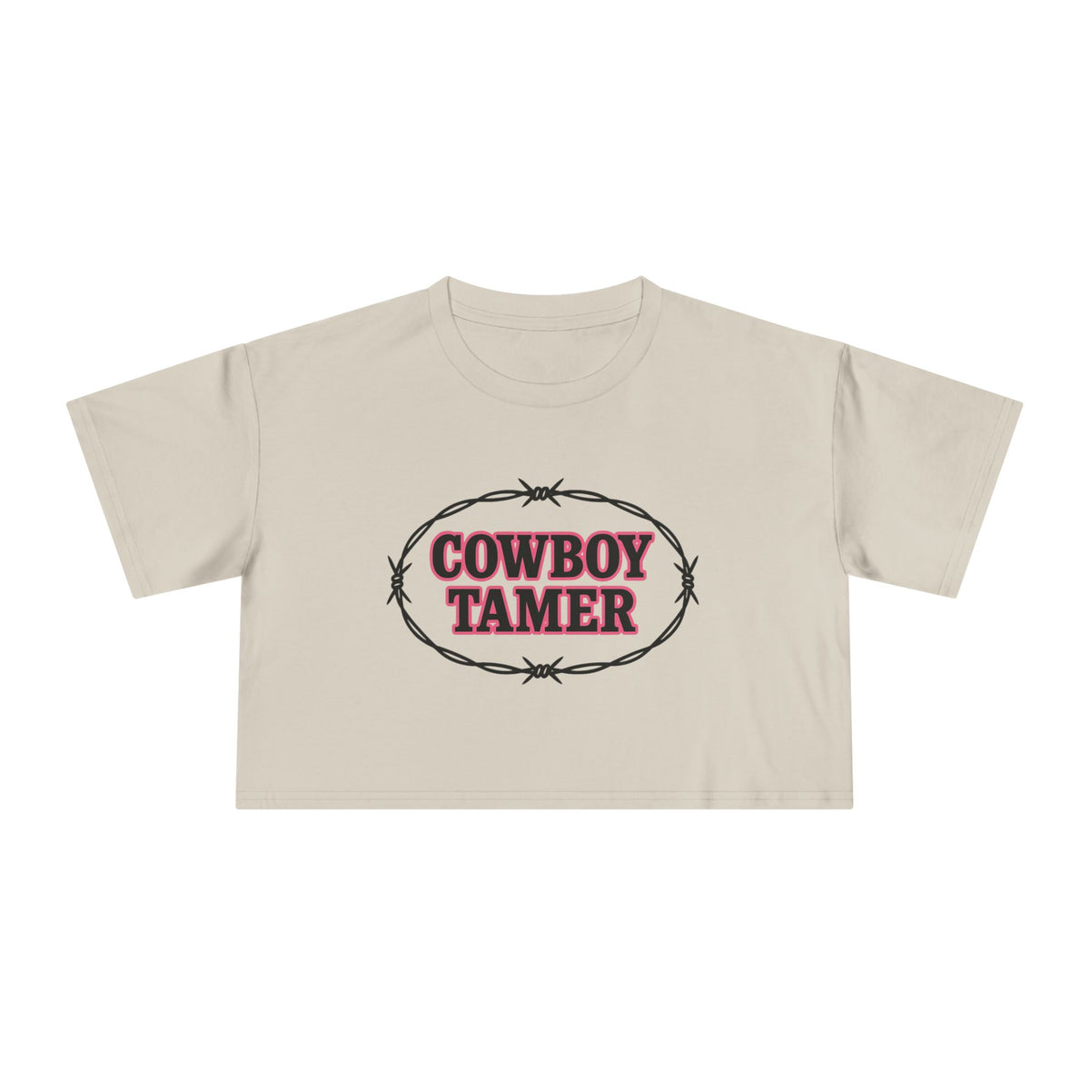 Cowboy Tamer Crop Tee.