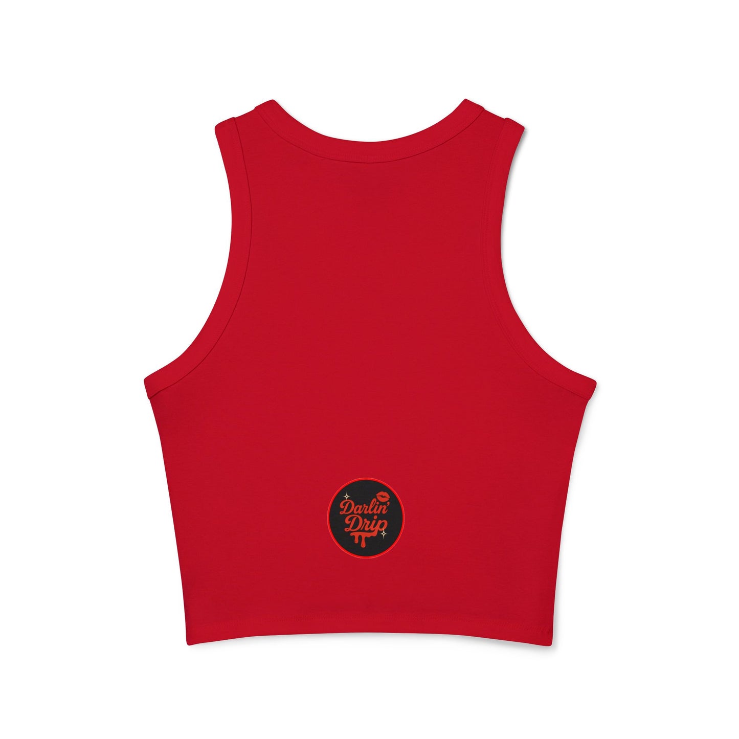 WANTED Cowboy Kisses Micro Rib Racer Tank.