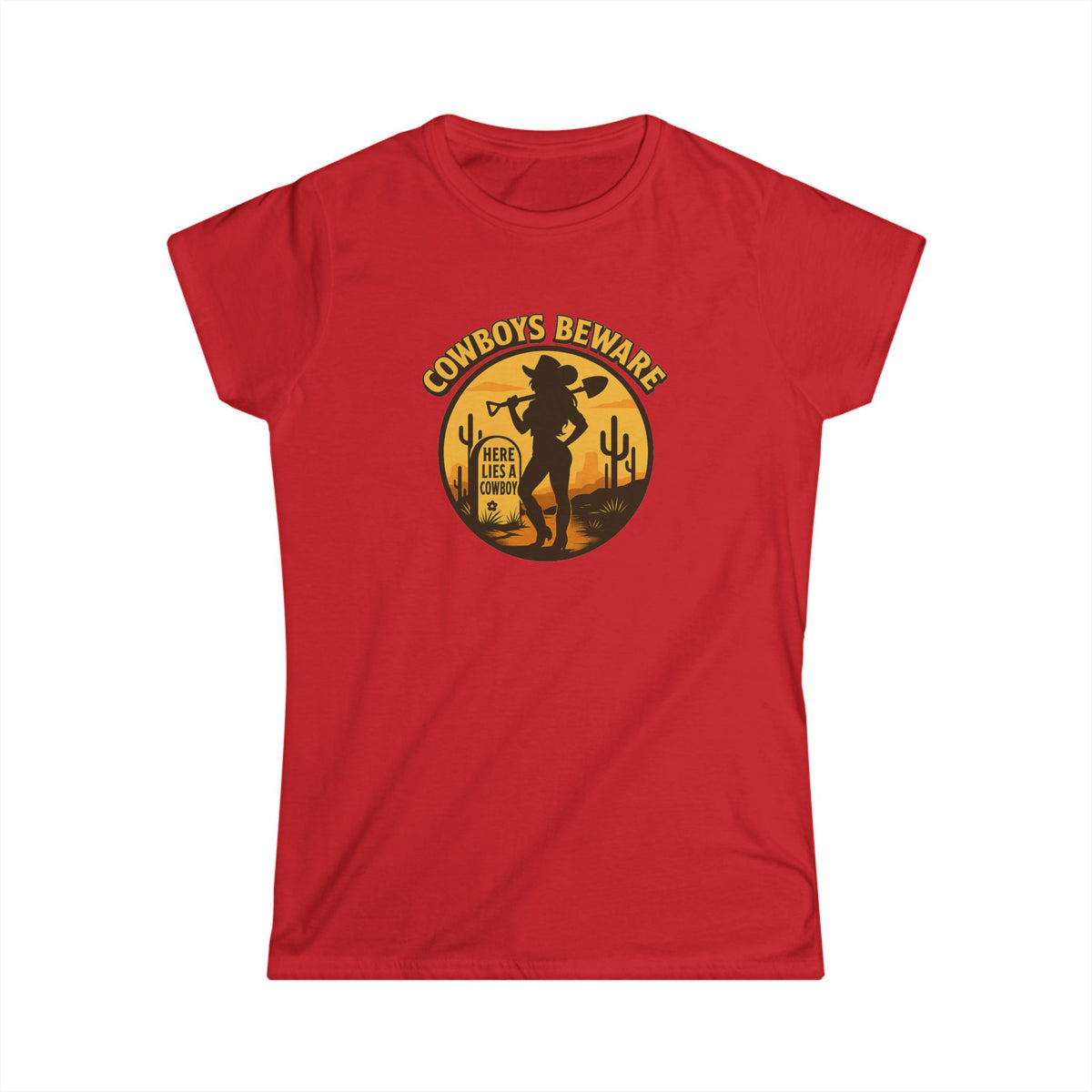 Cowboys Beware Tee.
