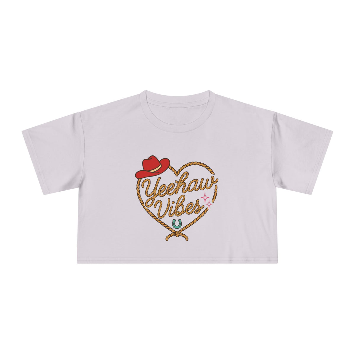 Yeehaw Vibes Crop Tee.