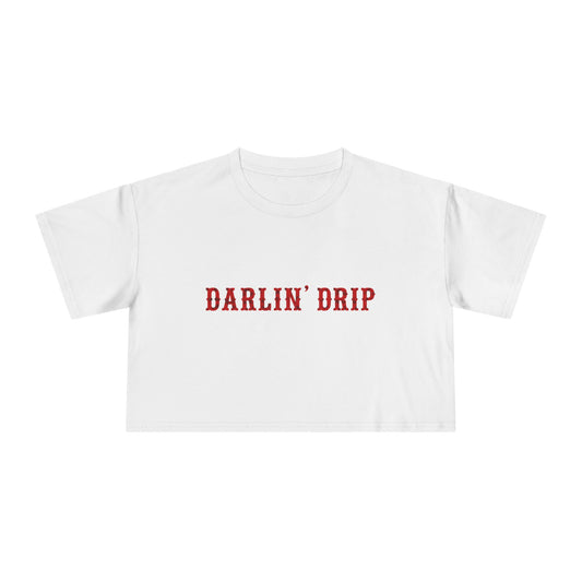 Darlin’ Drip Crop Tee