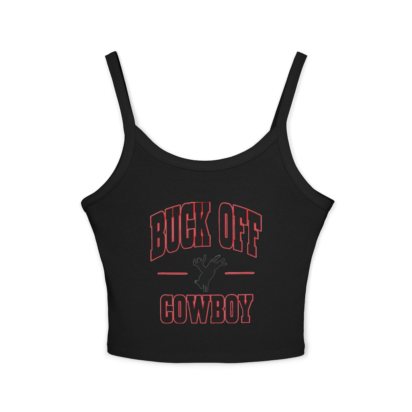 Buck Off Cowboy Spaghetti Strap Tank.