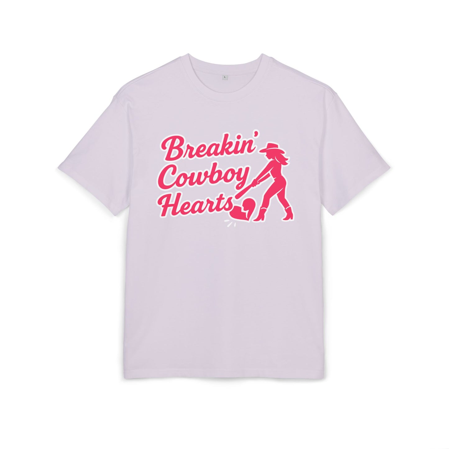 Breakin' Cowboy Hearts Oversized Tee.