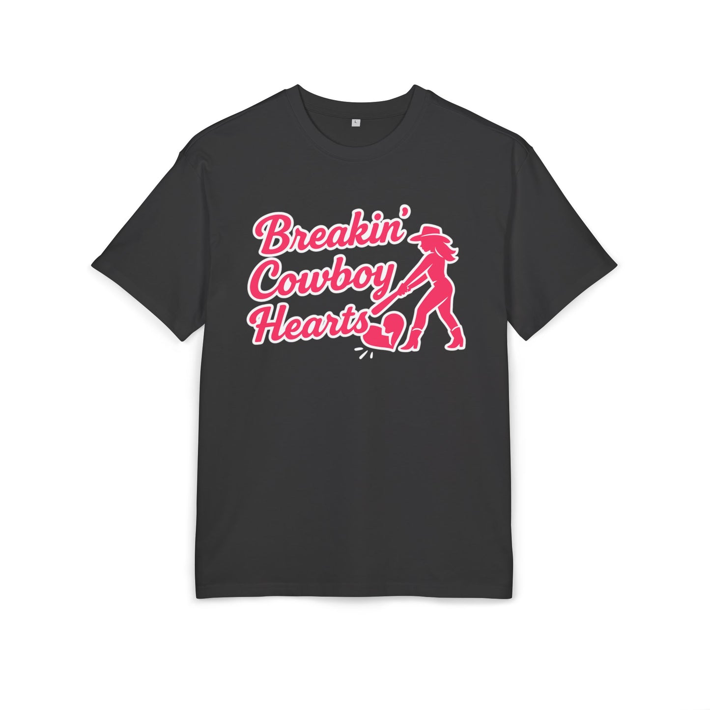 Breakin' Cowboy Hearts Oversized Tee.