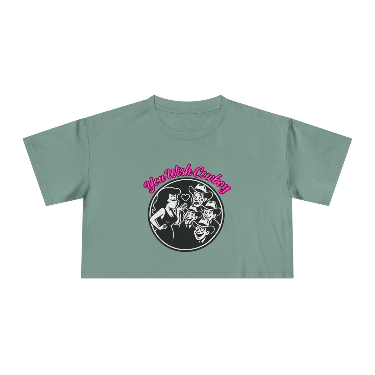 You Wish Cowboy Crop Tee.