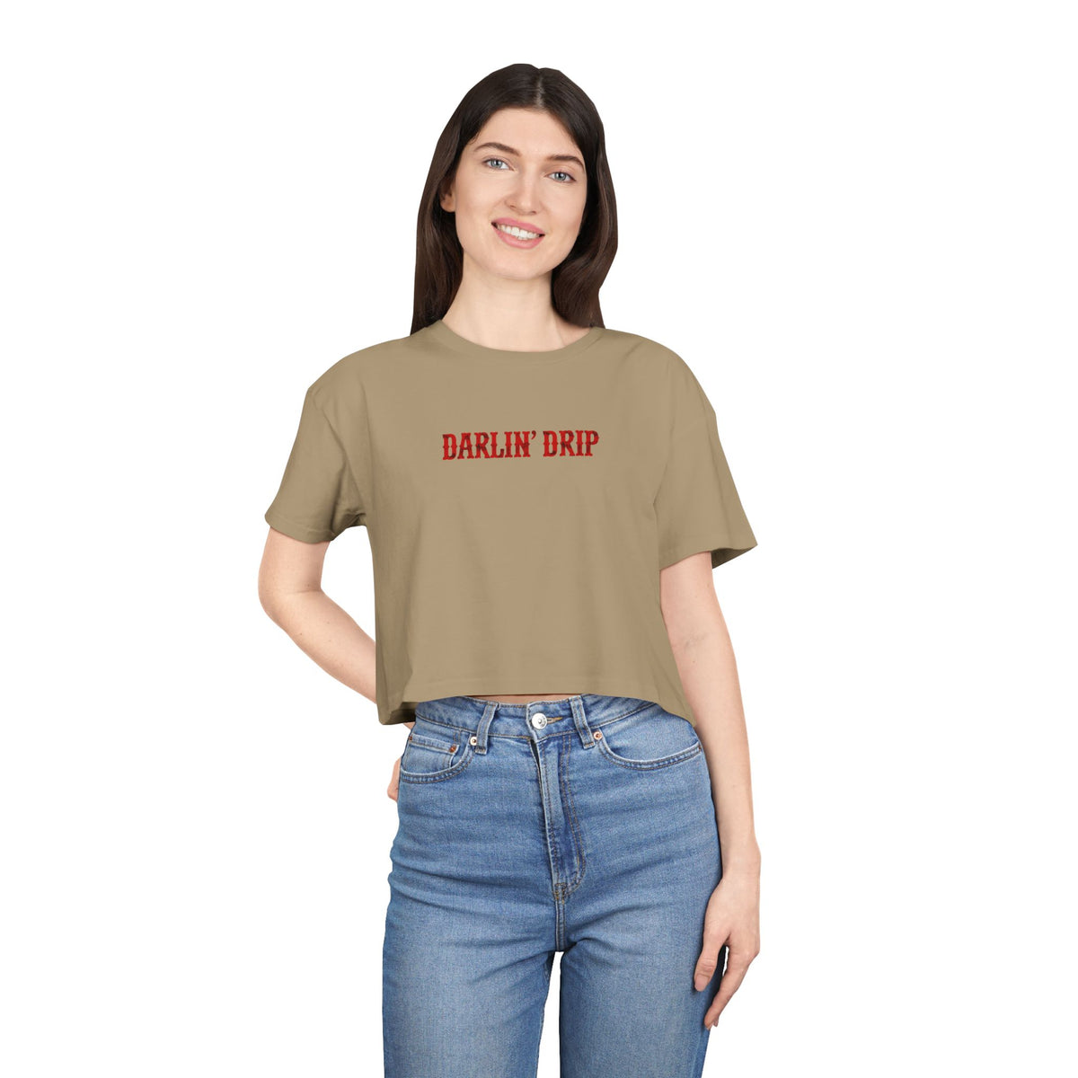 Darlin’ Drip Crop Tee