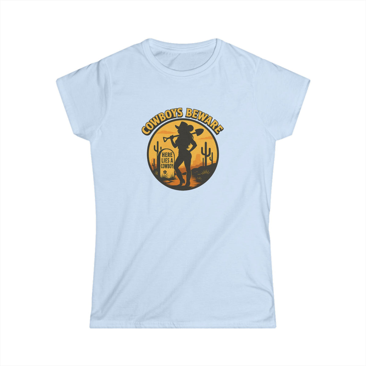 Cowboys Beware Tee.