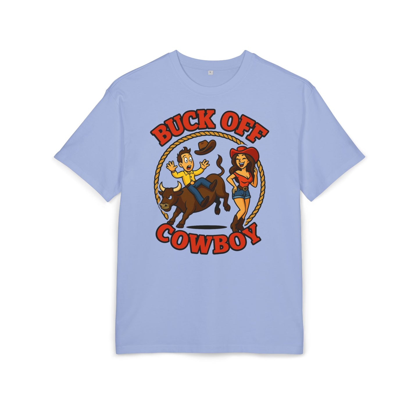 Buck Off Cowboy Oversize Tee.