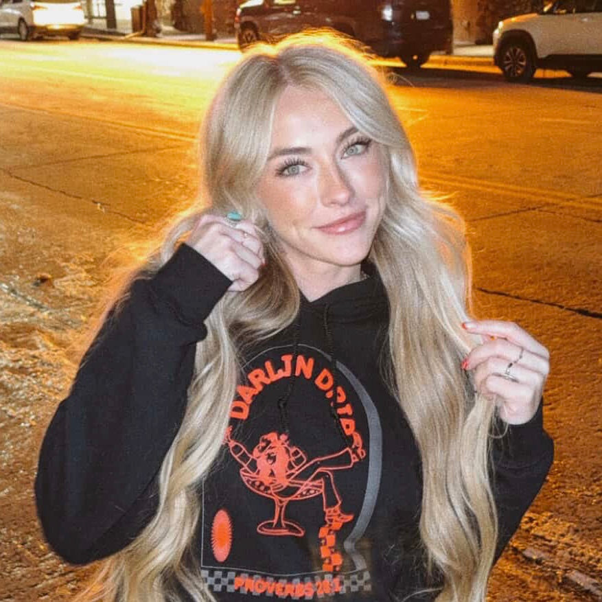 Darlin Drip’ Glass Hoodie.