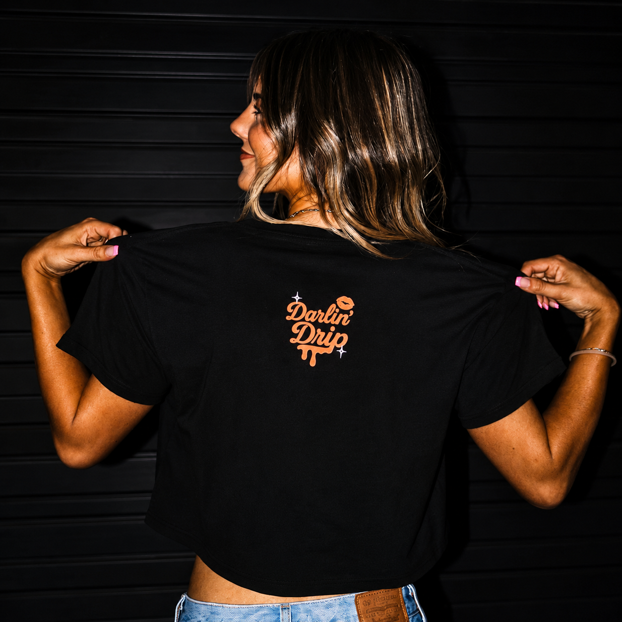 You Wish Cowboy Crop Tee. Es