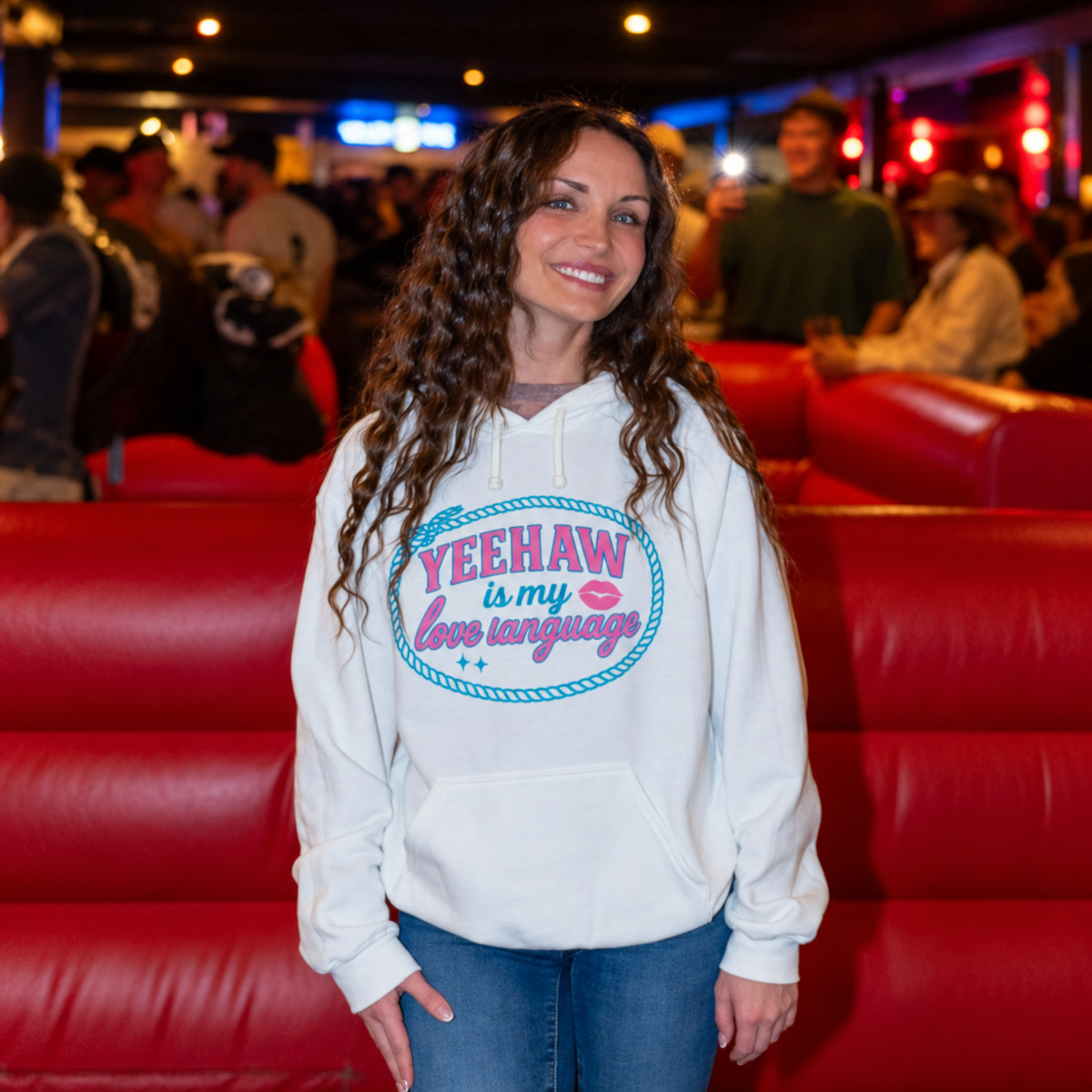 Yeehaw Love Language Hoodie.
