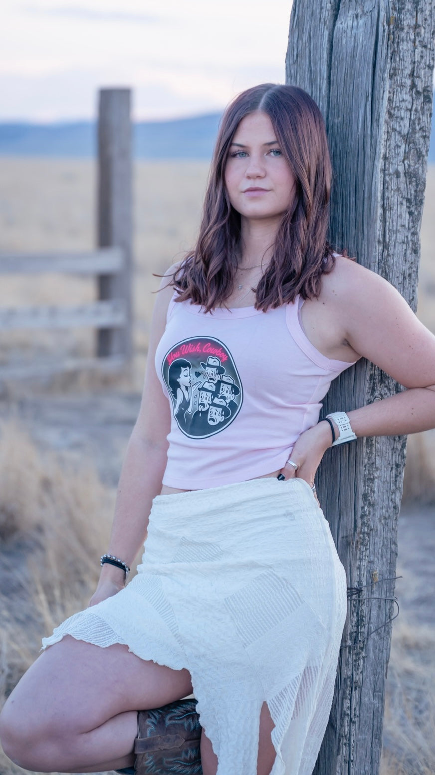 You Wish, Cowboy Spaghetti Strap Tank.