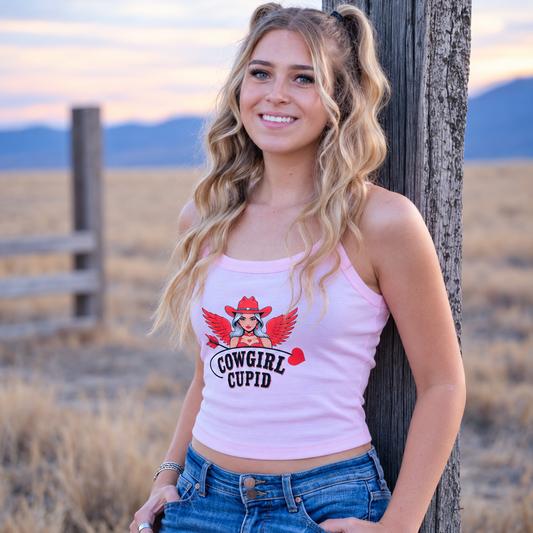 Cowgirl Cupid Tank.