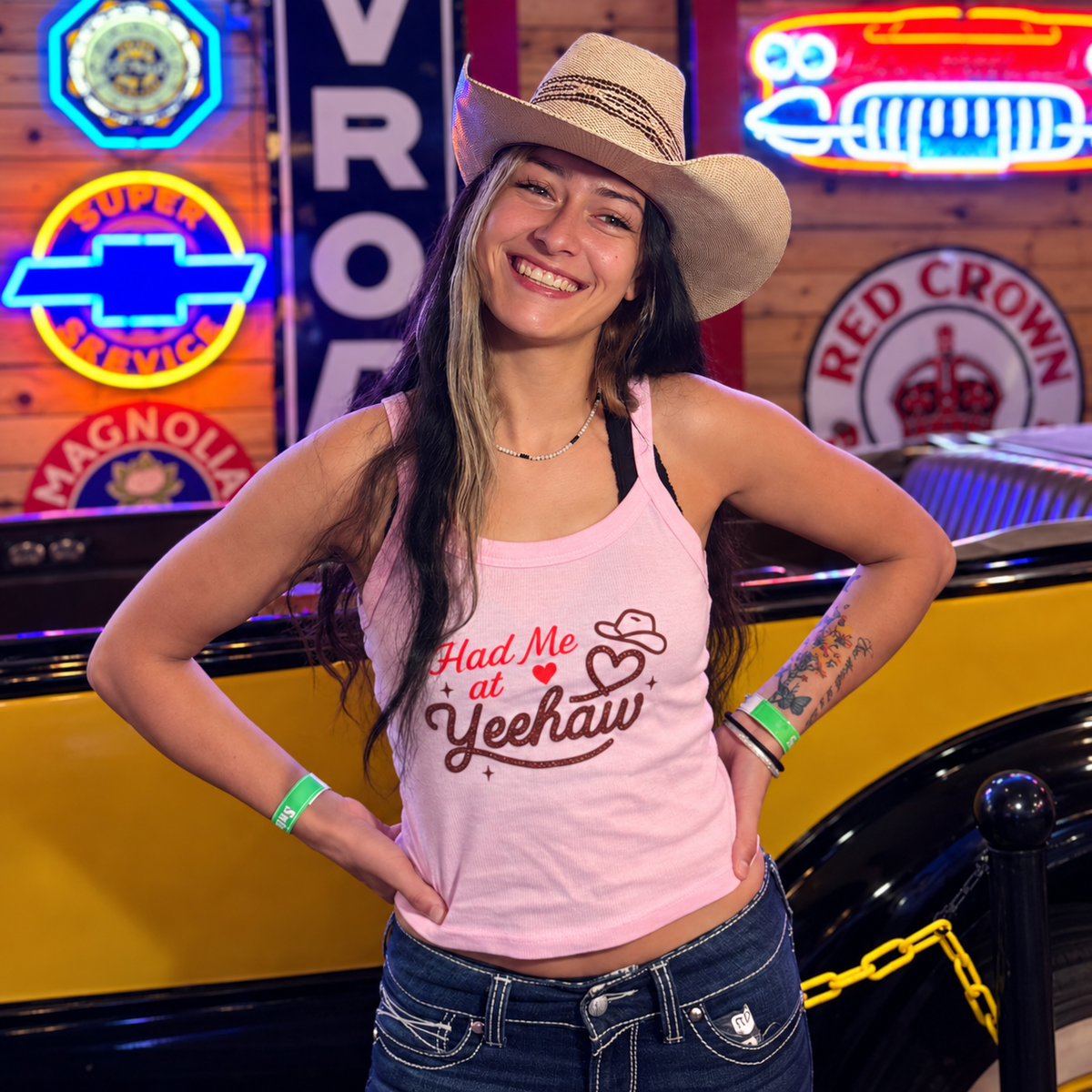 Had Me At Yeehaw Tank.