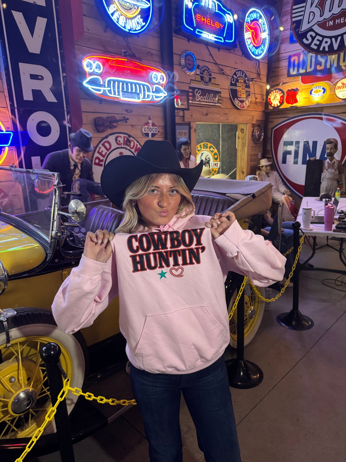Cowboy Huntin Hoodie.