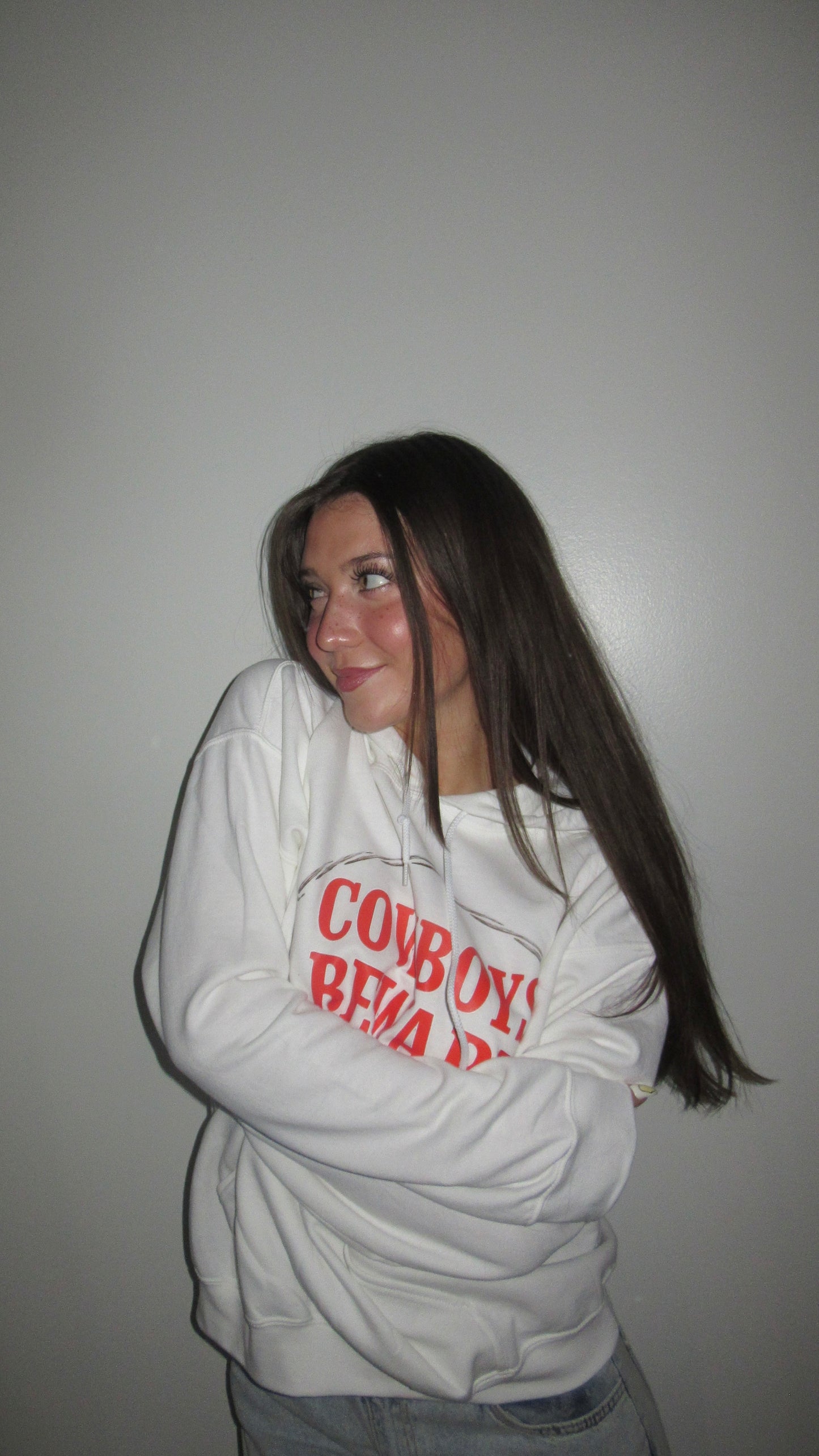 Cowboys Beware Hoodie.